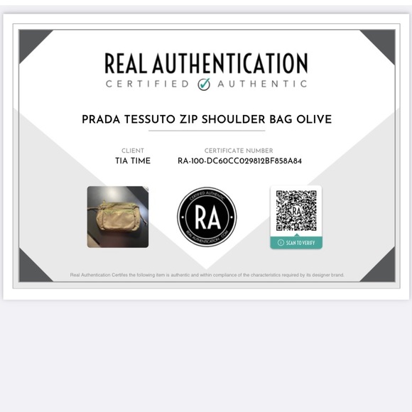 Vintage Prada Tessuto Green Crossbody Shoulder Bag - Picture 6 of 16